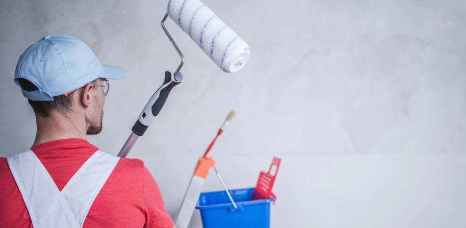 man painting a wall2